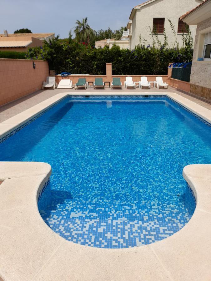 Chalet Muy Cerca De La Playa Con Piscina Privada Dehesa de Campoamor  Dış mekan fotoğraf
