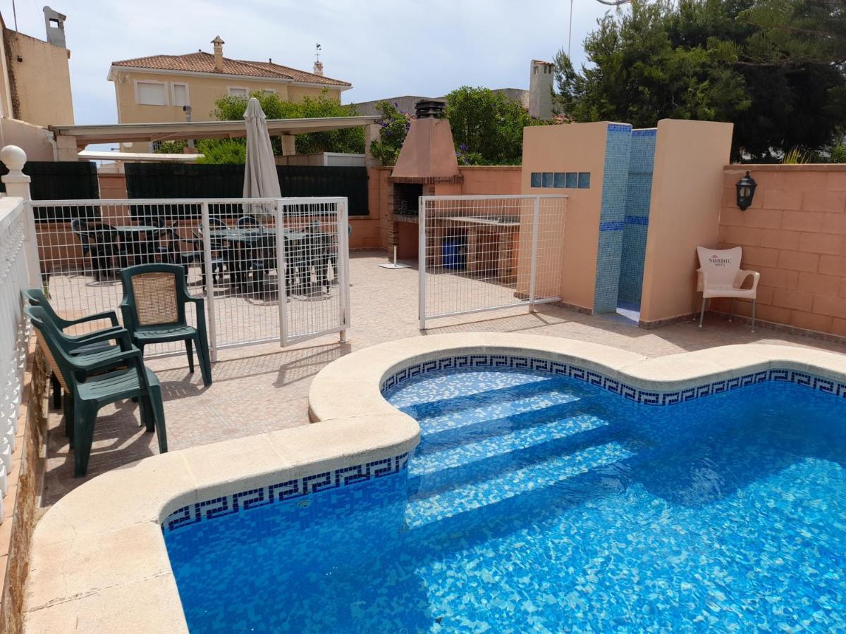 Chalet Muy Cerca De La Playa Con Piscina Privada Dehesa de Campoamor  Dış mekan fotoğraf